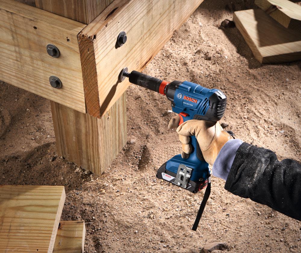 Bosch 18V Freak 1/4 and 1/2 Two In One Bit/Socket Impact Driver Kit Reconditioned ;