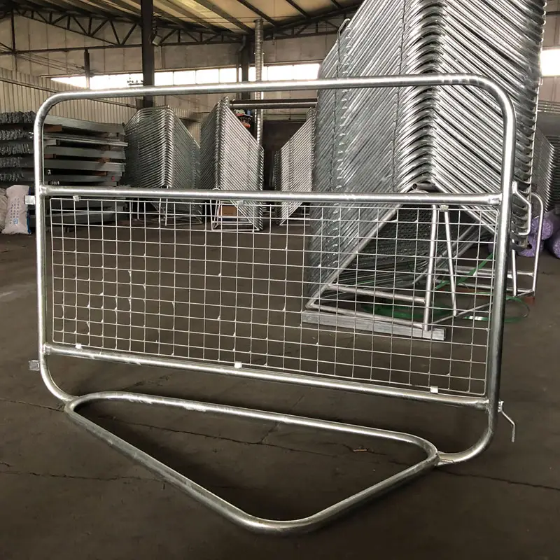 Supplies Heavy Duty Hot Dipped Galvanized 1.5m Pedestrian Metal Met Barriers