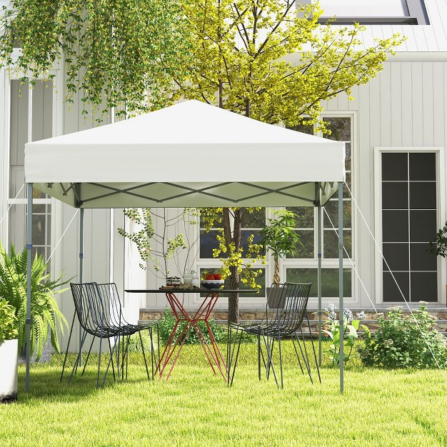 Tangkula Patio 6 6 X 6 6ft Outdoor Pop up Canopy Tent Upf 50 Portable Sun Shelter