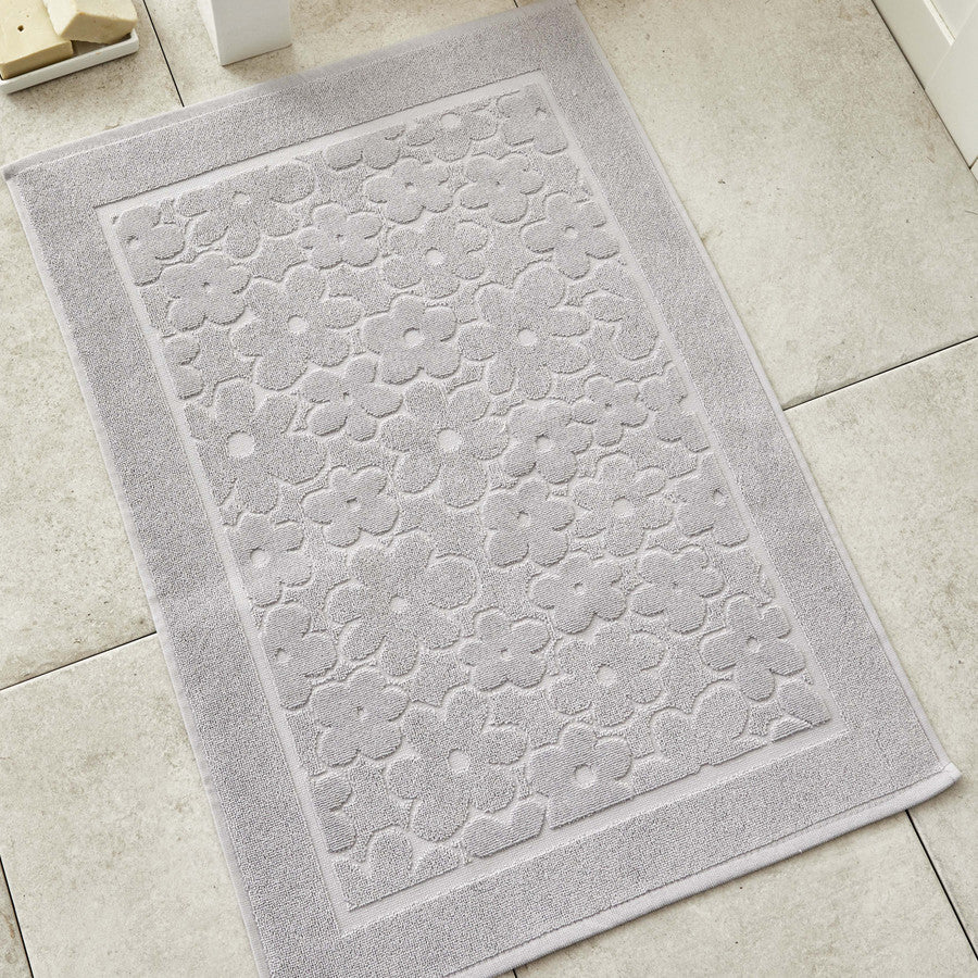 Karaca Home Daisy Gray Foot Towel 50X70 Cm 200.19.01.0178