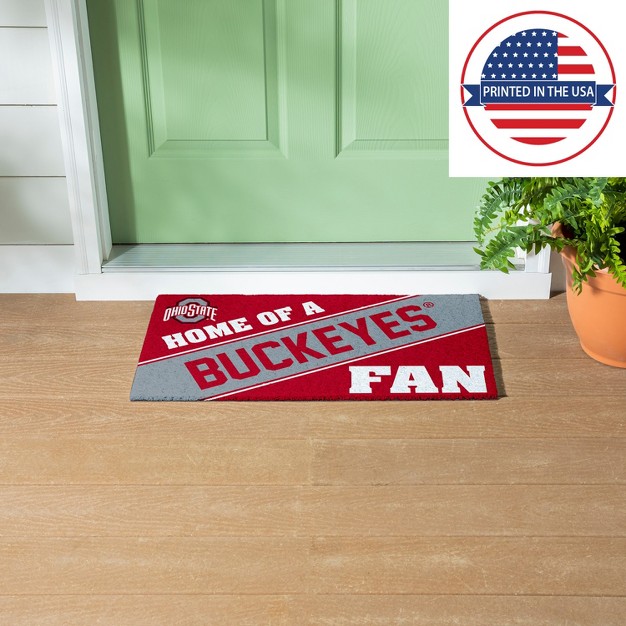 Evergreen Ohio State University Pvc Mat Color