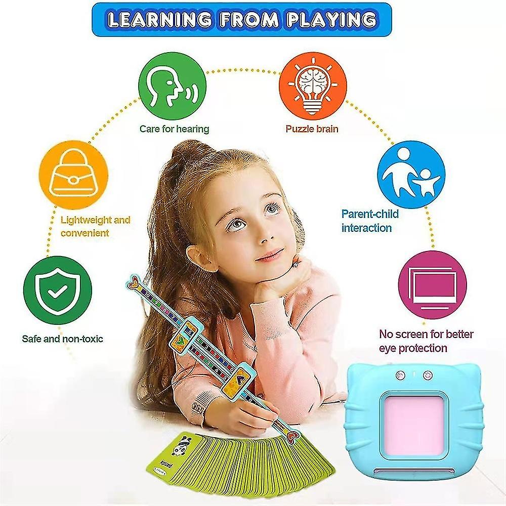 Childhood English Educational Enlightenment Early Learning Machine Children Cognitive Cards Educational Toys