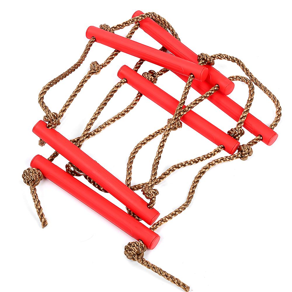 Sixsection Children Climbing Ladder Singleend Rope Climb Ladders Toy Outdoor Exercise Equipment