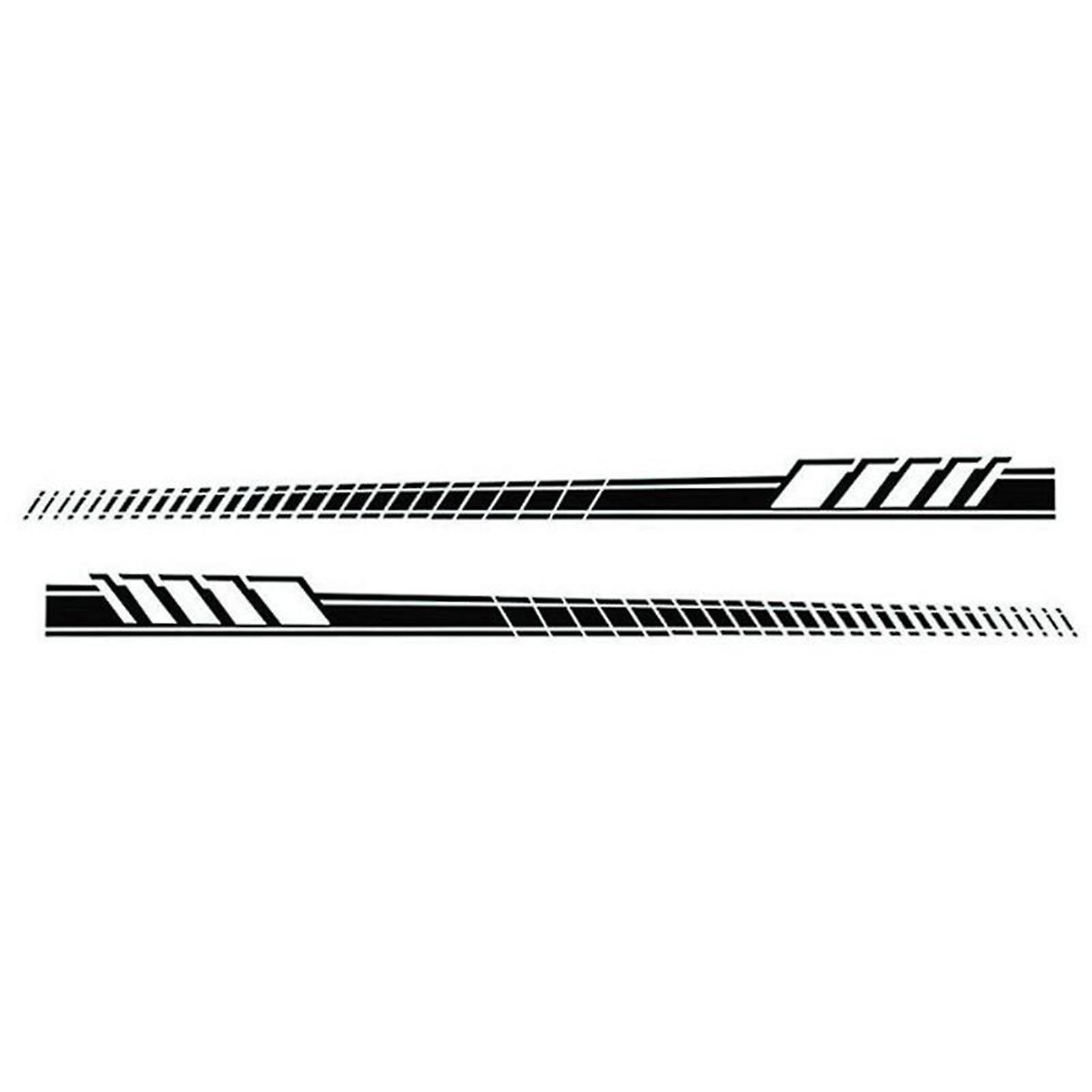 Car Auto Body Stickers Long Stripe Side Skirt Decoration Vinyl Decals