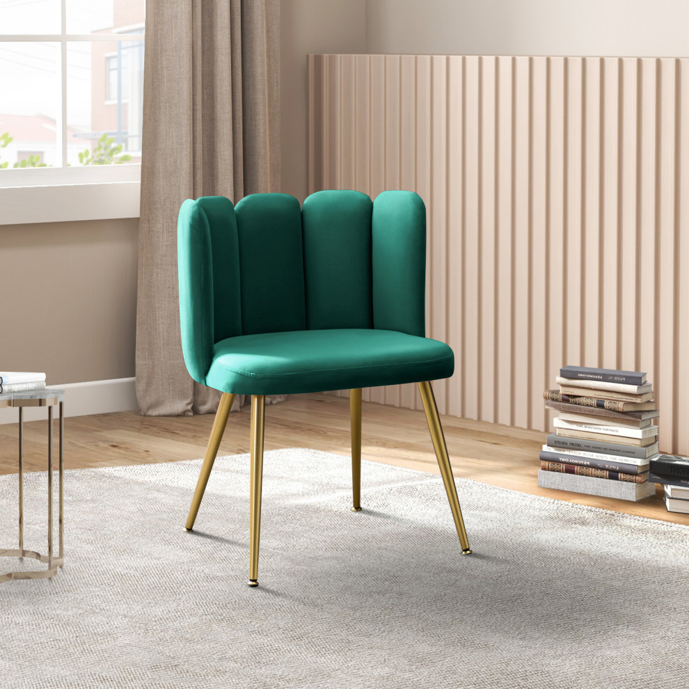 Side Chair   Midcentury   Armchairs And Accent Chairs   by Karat Home  Houzz