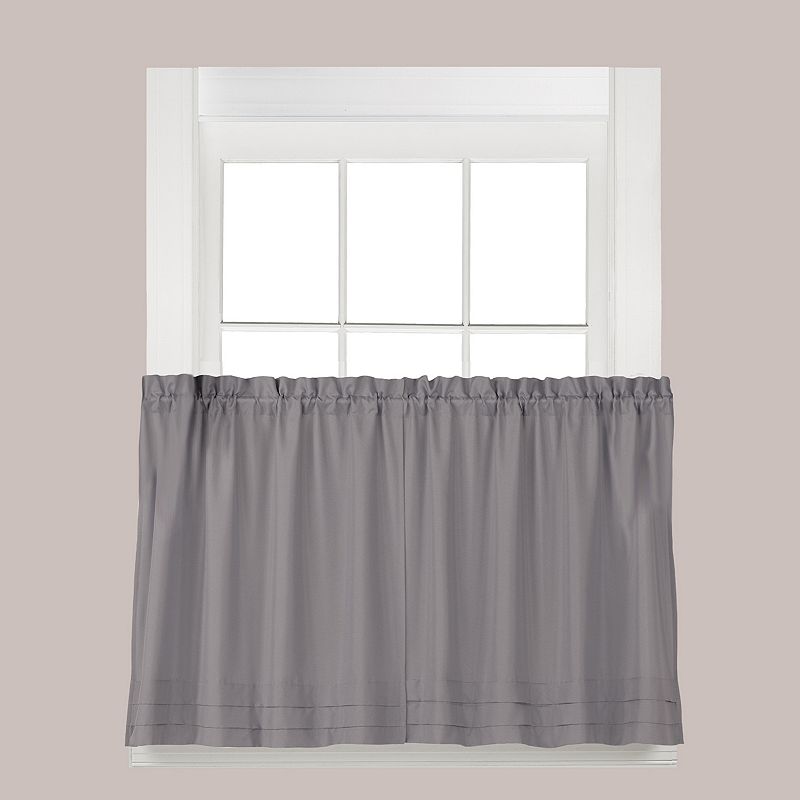 Saturday Knight， Ltd. Holden Tier Kitchen Window Curtain Set