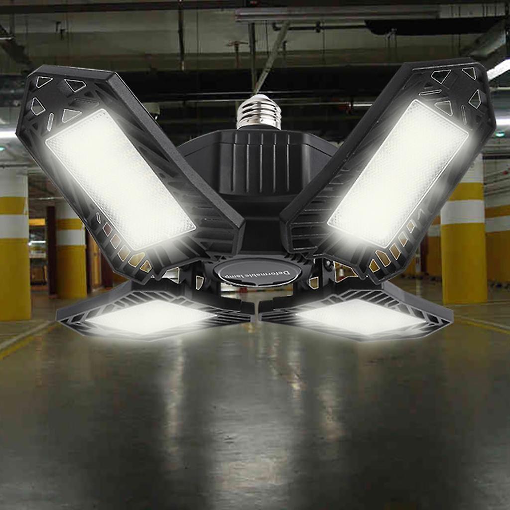 2pcs 150w Workshop Garage Light Lighting Ceiling Lights Deformable Black