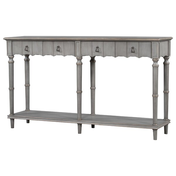 Country Console Table for Hallway Living Room Bedroom