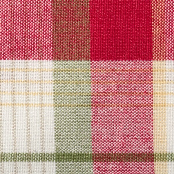 Design Imports Tartan Holly Plaid Table Runner (0.25 inches high x 14 inches wide x 108 inches deep)