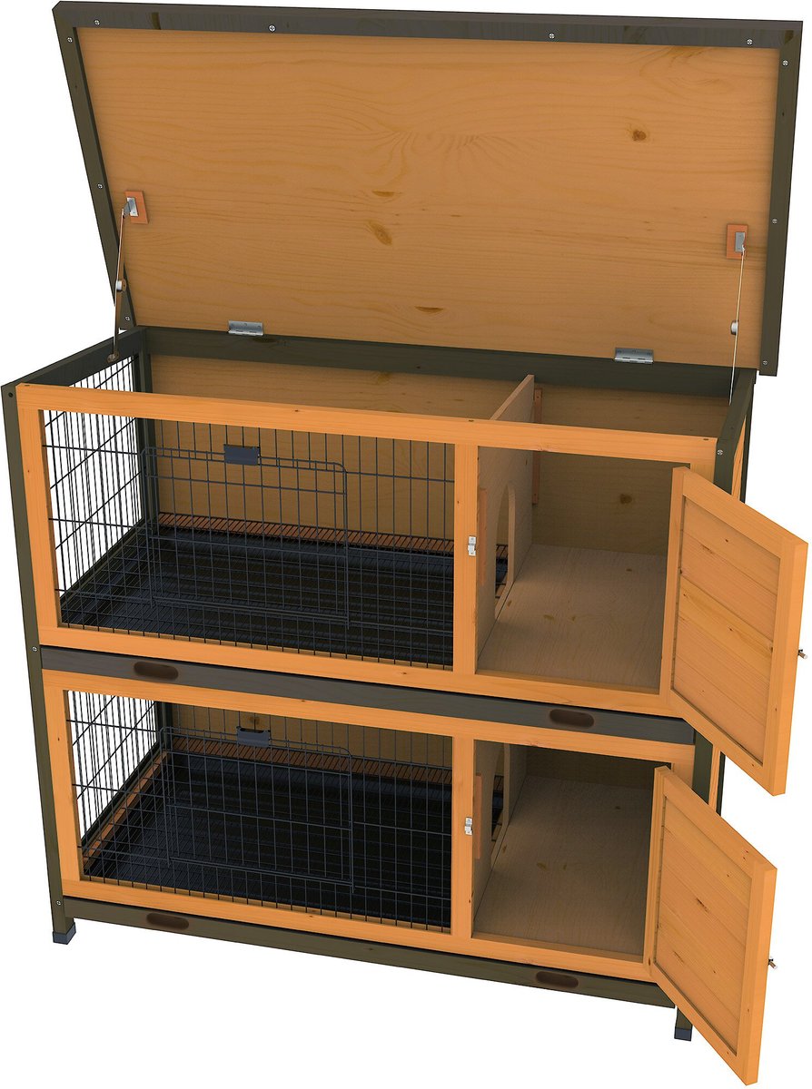 Ware Premium+ Double Decker Rabbit Hutch