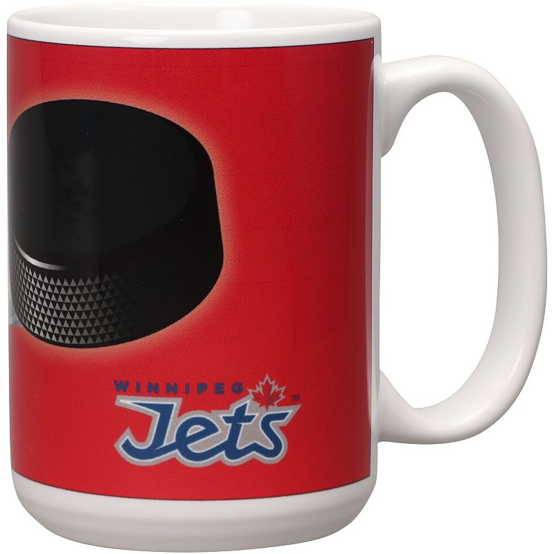 Winnipeg Jets 15oz. Team 3D Graphic Mug