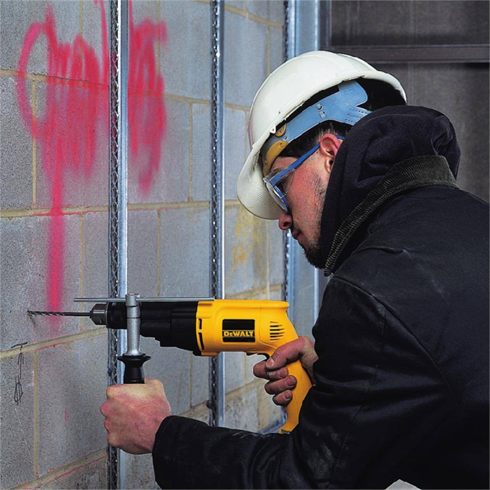 DW 7.8 Amp 12 in. Variable Speed Reversing Dual-Range Hammer Drill DW505