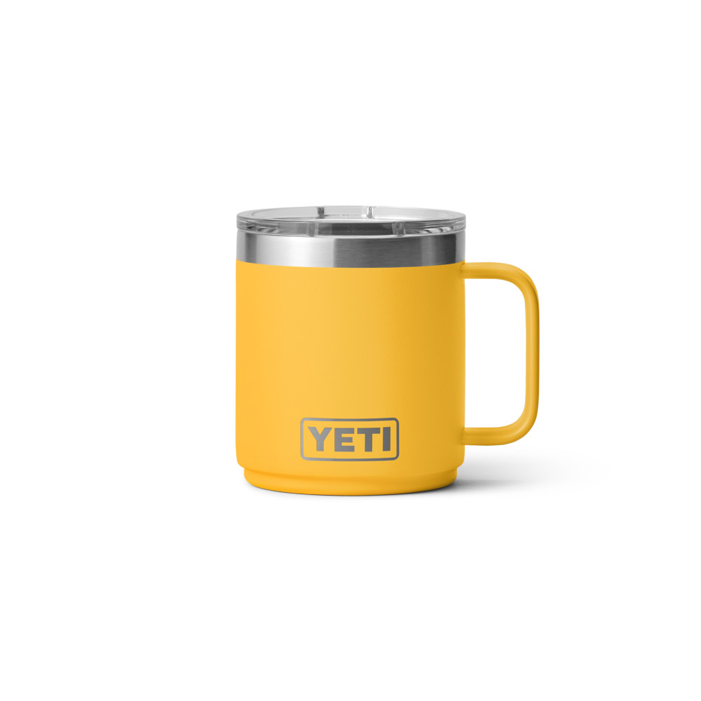 Yeti Rambler 10oz Stackable Mug with Magslider Lid Alpine Yellow ;