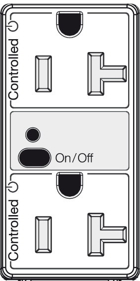 Hafele 822.53.032 Lutron Wireless Outlet