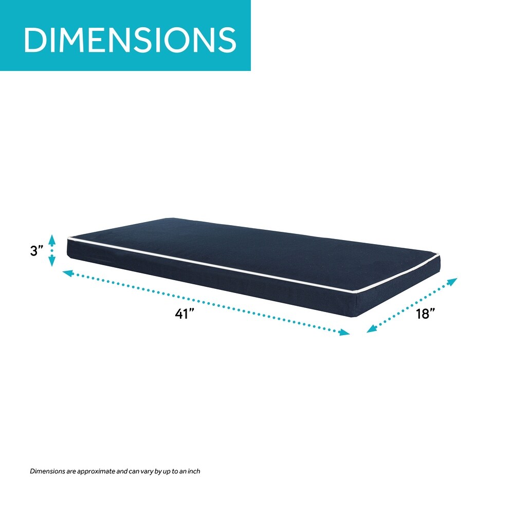 Outdoor/ Indoor Bench Cushion for Patio Furniture