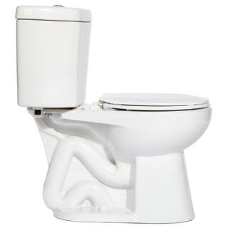 Niagara Stealth 2-Piece 0.8 GPF Single Flush Round Front Toilet in White Seat Included (3-Pack) 77001RWHAI1