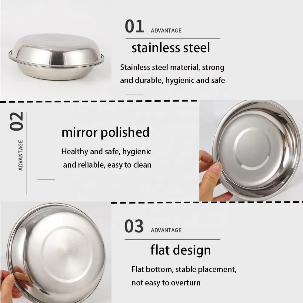 Stainless Steel Camping Pot Mess Kit Durable Food Container Box Cup Folding Spoon for Camping Hiking