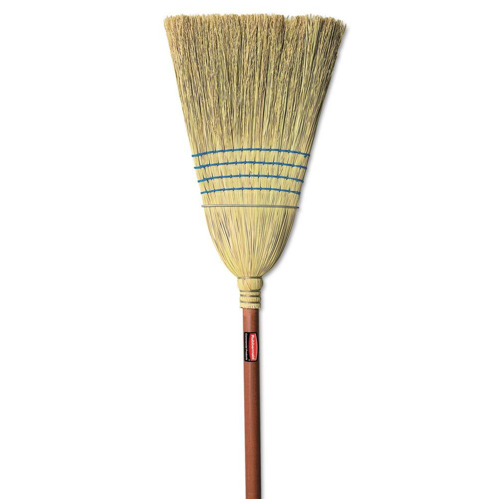 Rubbermaid Commercial Products 38 in. Blue StrawCorn Broom RCP6383