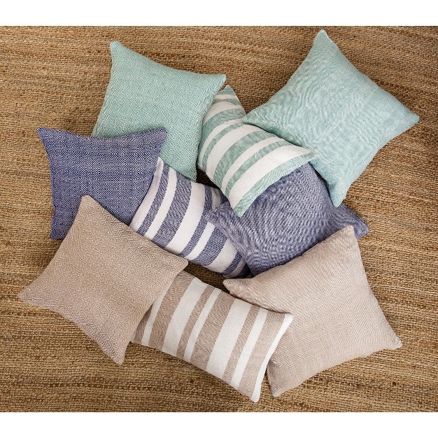 X 20 quot Chambray Dune Indoor Outdoor Throw Pillow