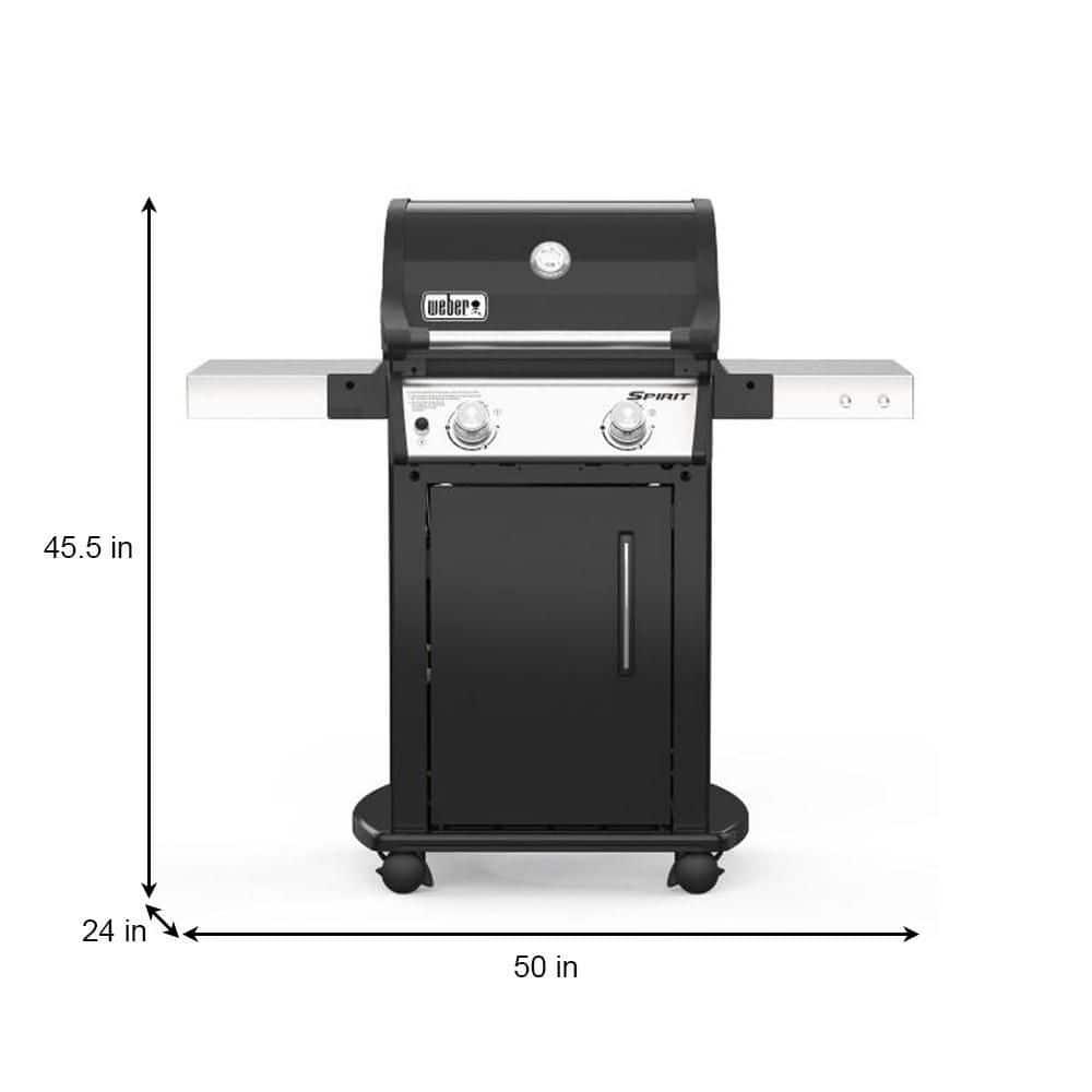 Weber Spirit E215 2Burner Propane Grill in Black