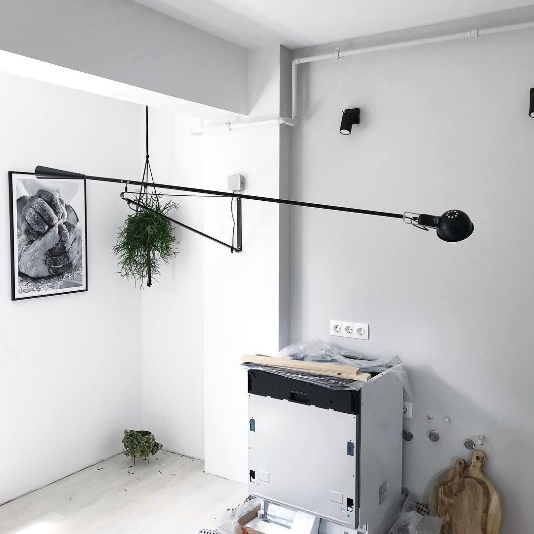 Long Arm Wall Lamp