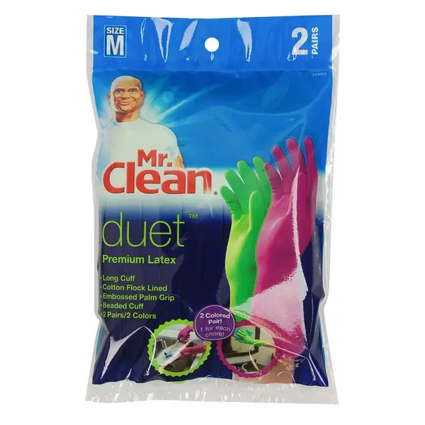 Mr. Clean Duet Premium Latex Gloves