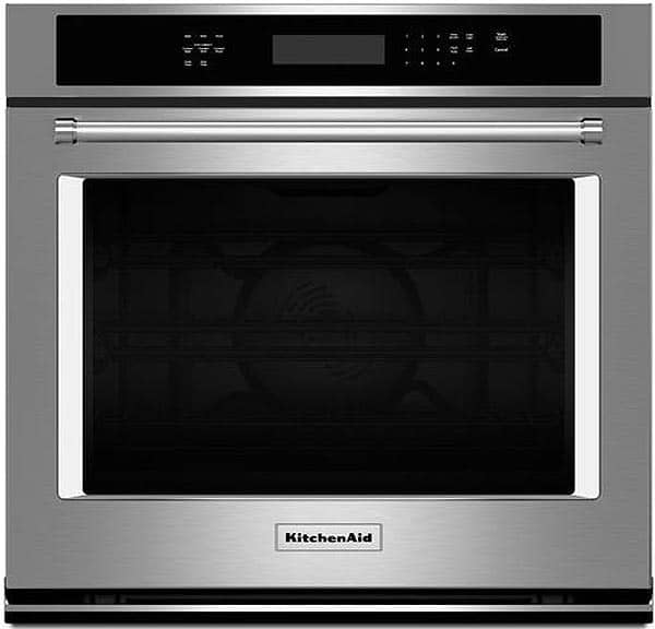 KitchenAid ADA 30 Stainless Steel Single Wall Oven With Even-Heat True Convection