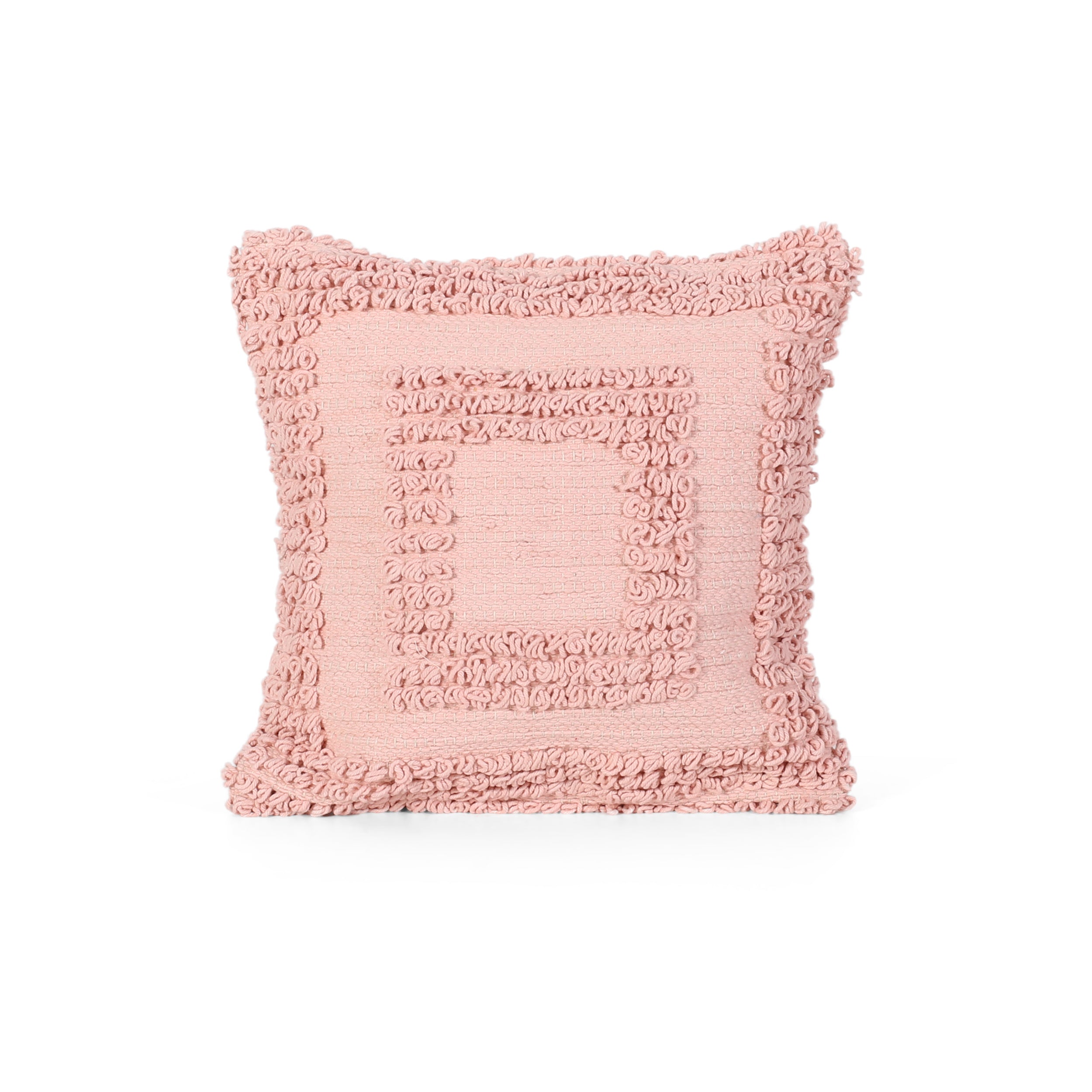 Lamontae Boho Cotton Throw Pillow