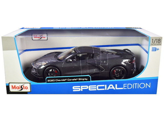 Maisto 2020 Chevrolet Corvette Stingray C8 Dark Gr...