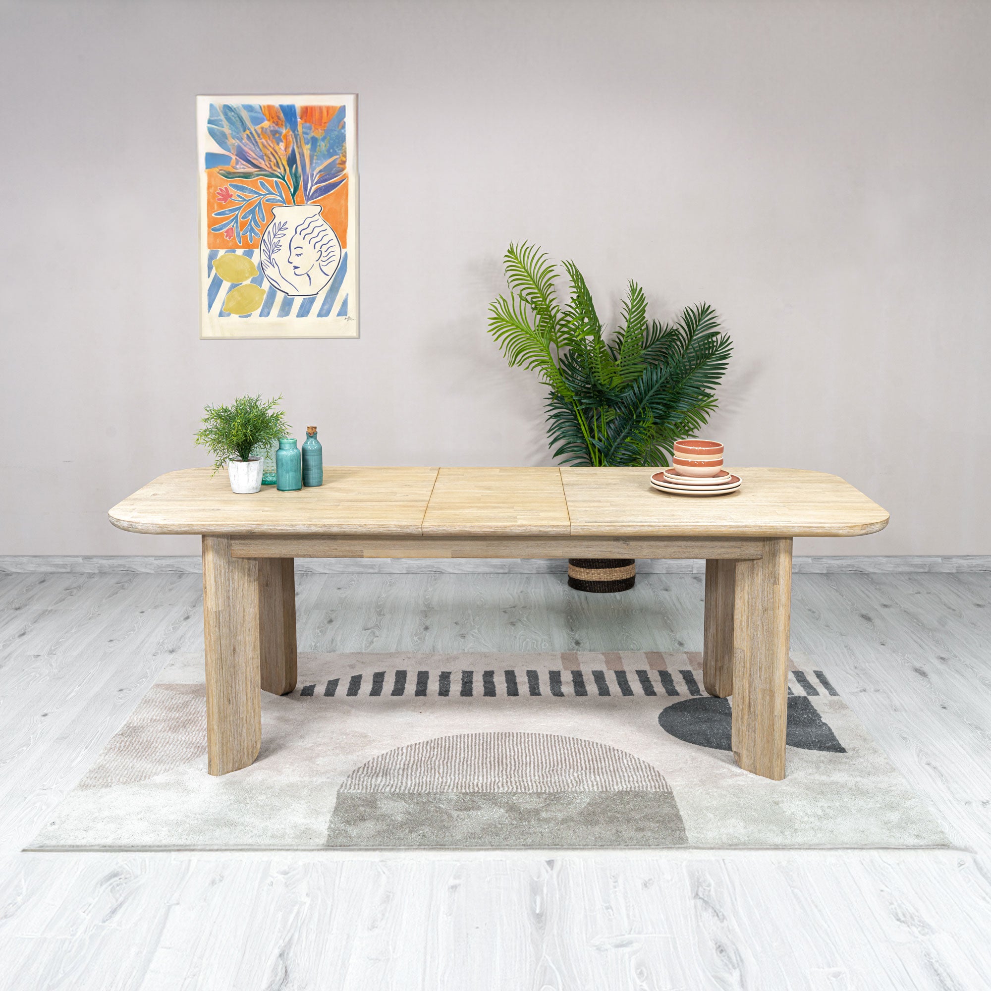 Haru Extension Dining Table 70/102