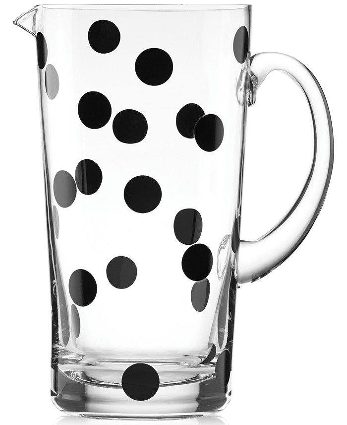 kate spade new york All in Good Taste Deco Dot Pitcher