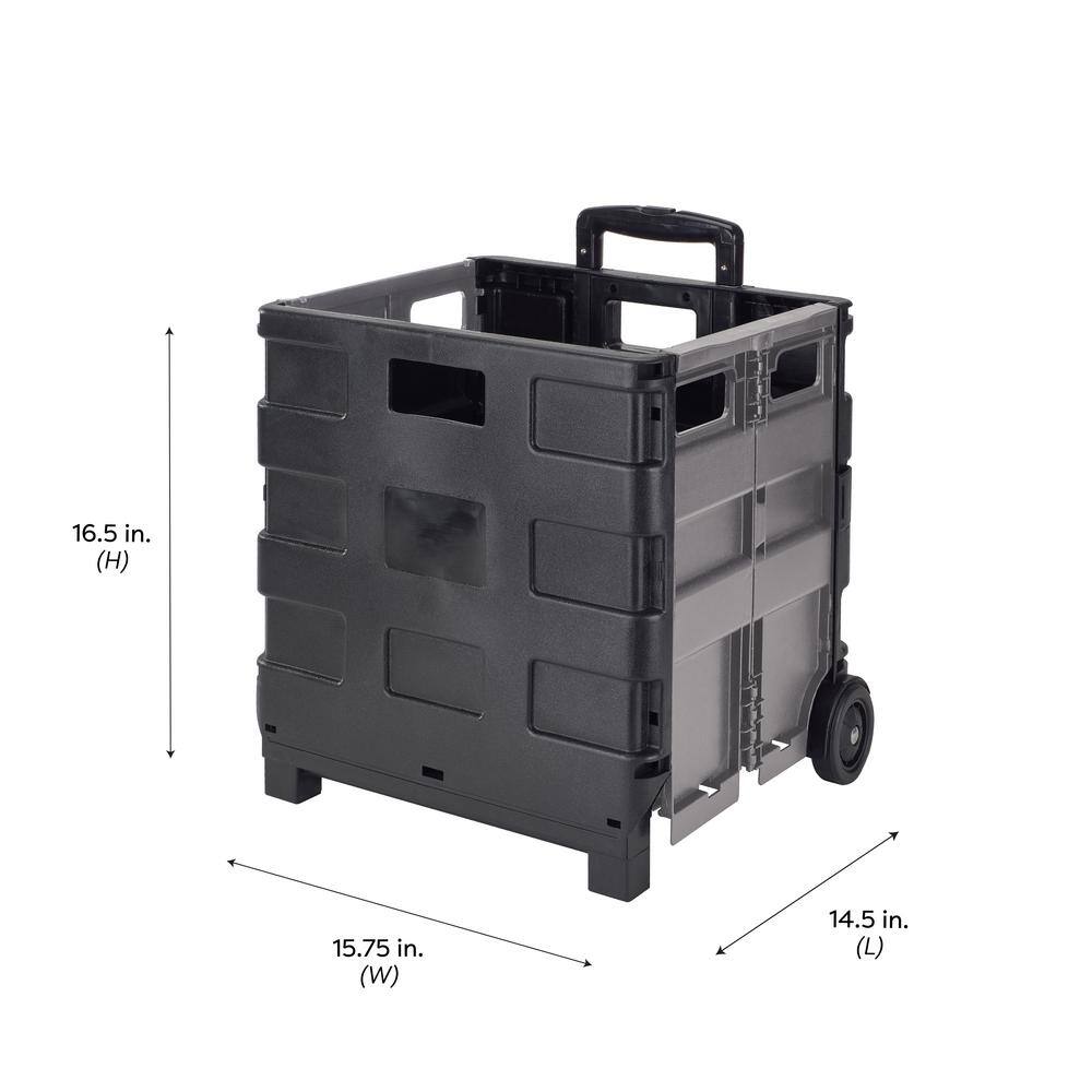 Simplify Tote and Go Collapsible Polypropylene Utility Cart 25502