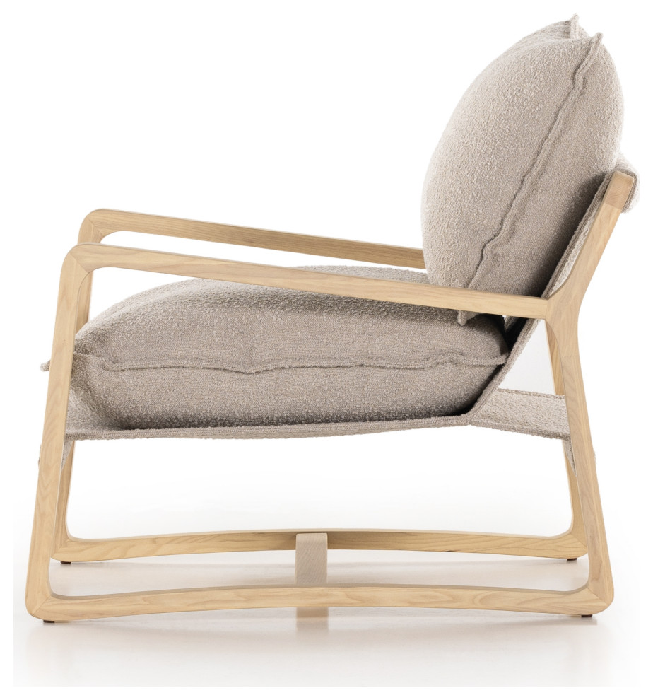 Ace Chair  Knoll Sand   Midcentury   Armchairs And Accent Chairs   by The Khazana Home Austin Furniture Store  Houzz