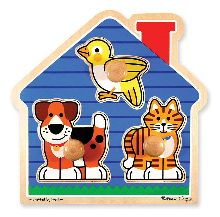 Melissa and Doug House Pets Jumbo Knob