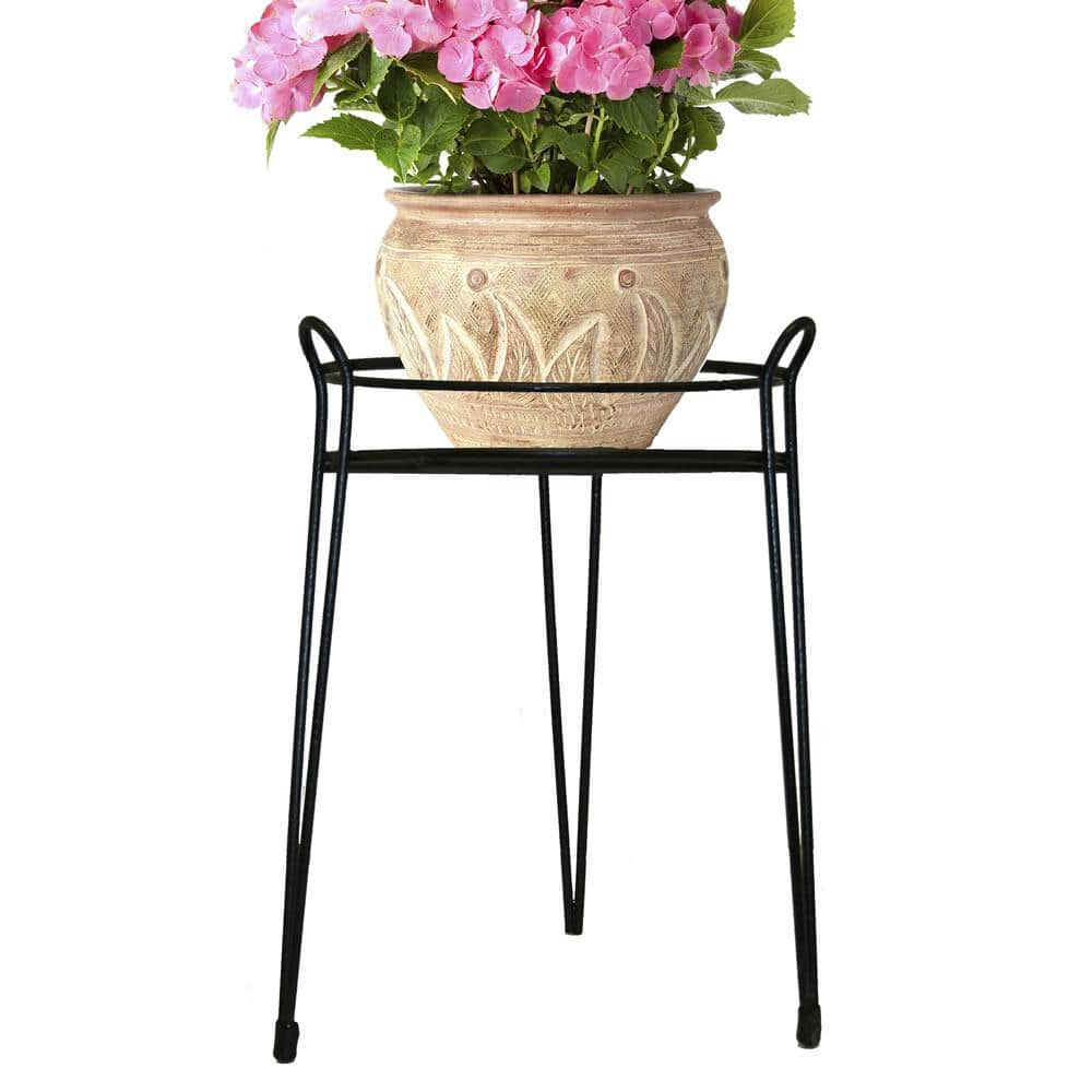 Gilbert and Bennett 15 in. Black Basic Metal Plant Stand S1015-B