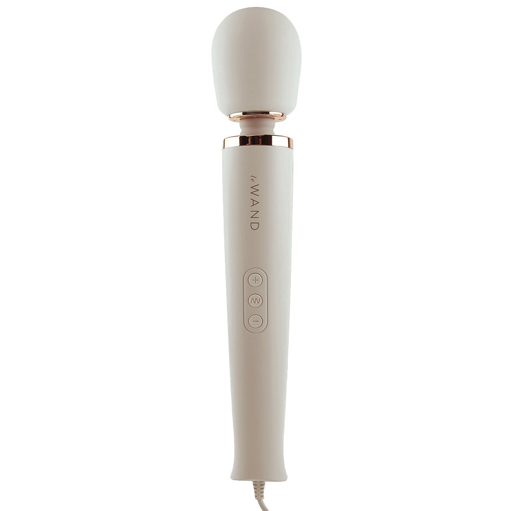 Le Wand Plug-In Massager in Cream