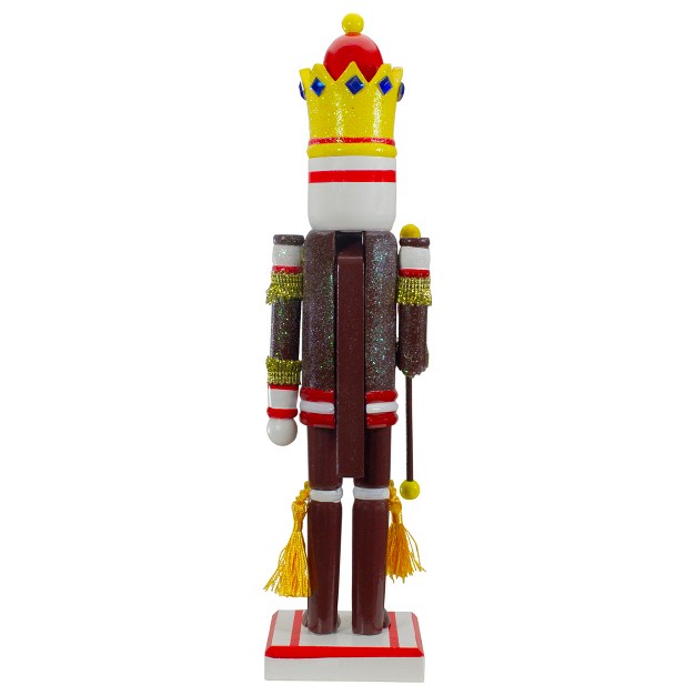 Tootsie Roll Wooden Christmas Nutcracker Figure With Scepter