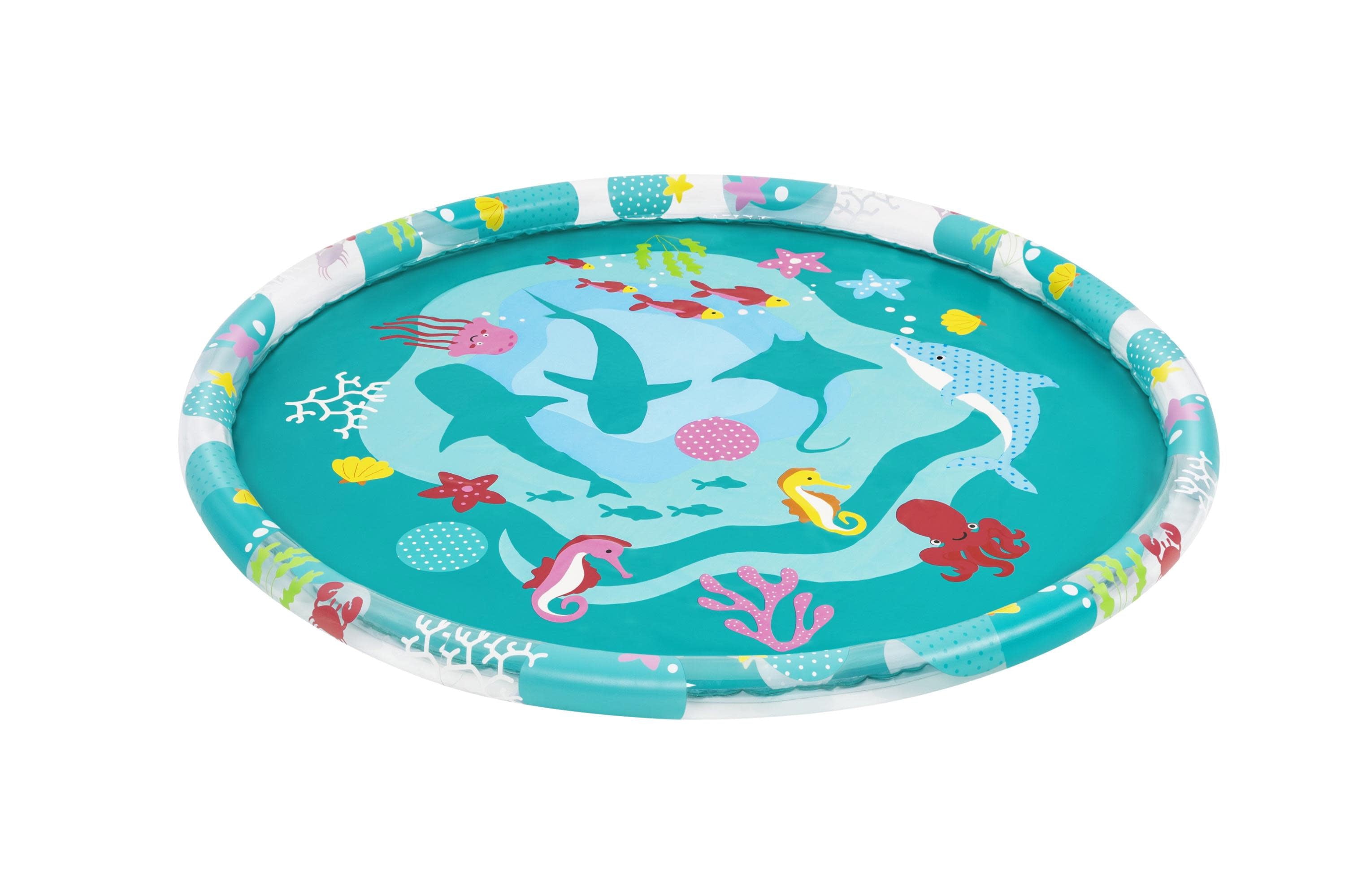 H2OGO! 65" Underwater Sprinkler Splash Kiddie Pool