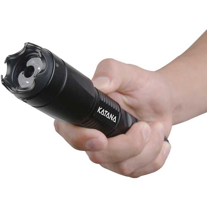 Guard Dog Security Katana Rechargeable 400L Flashlight Stun Gun And Striker