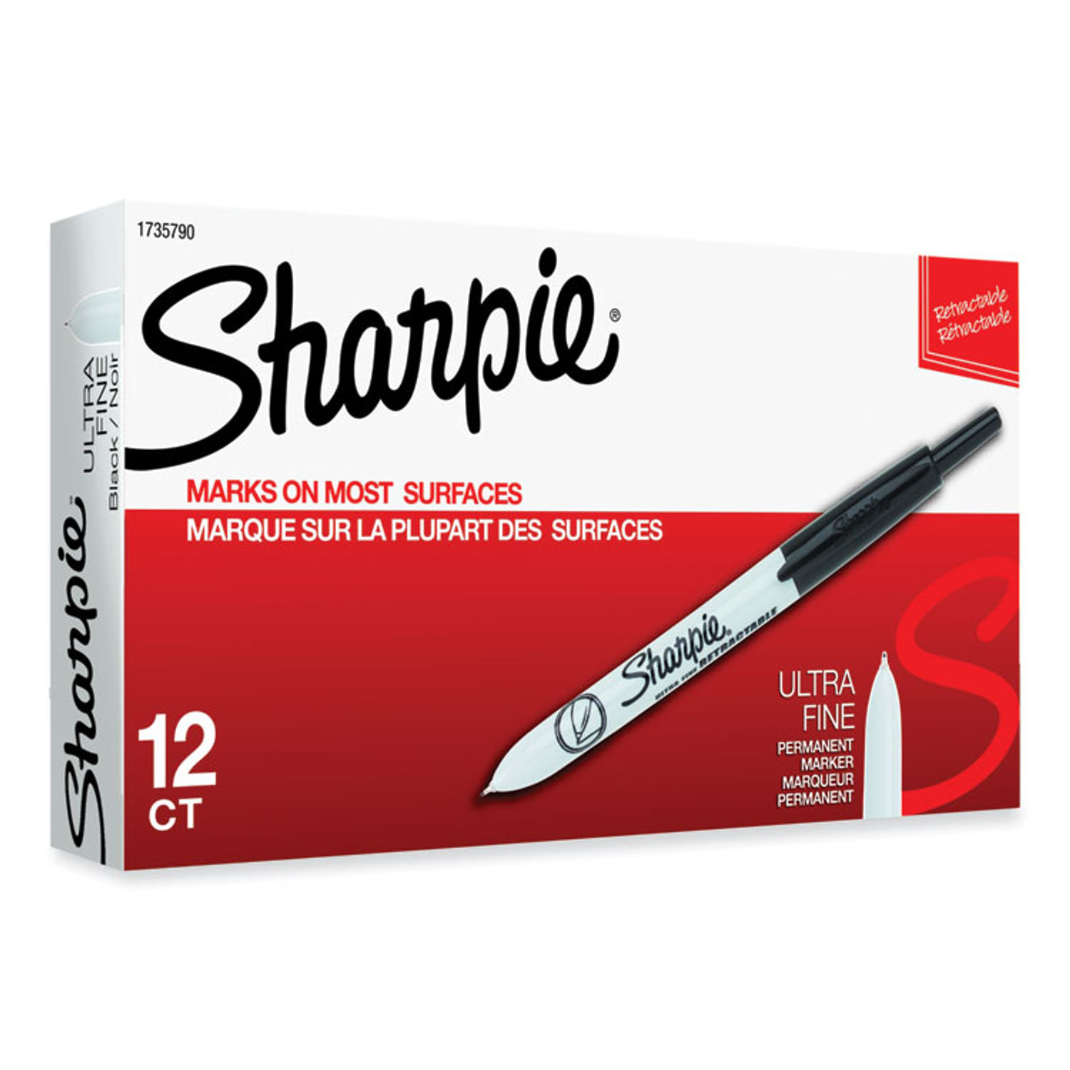 Retractable Permanent Marker by Sharpieandreg; SAN1735790