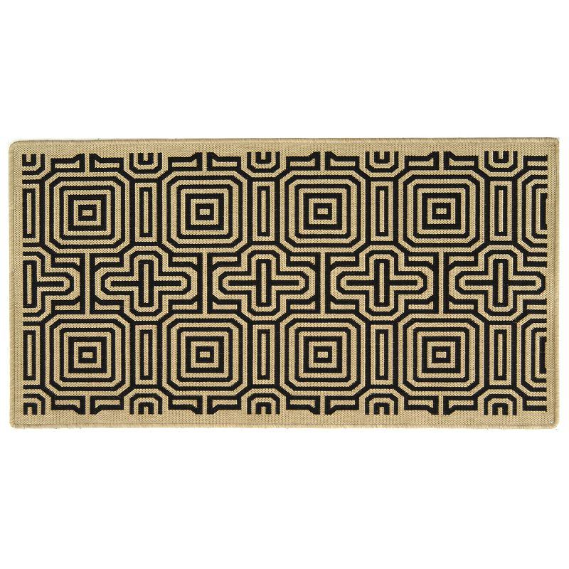 Safavieh Courtyard Geometric Print Indoor Outdoor Rug