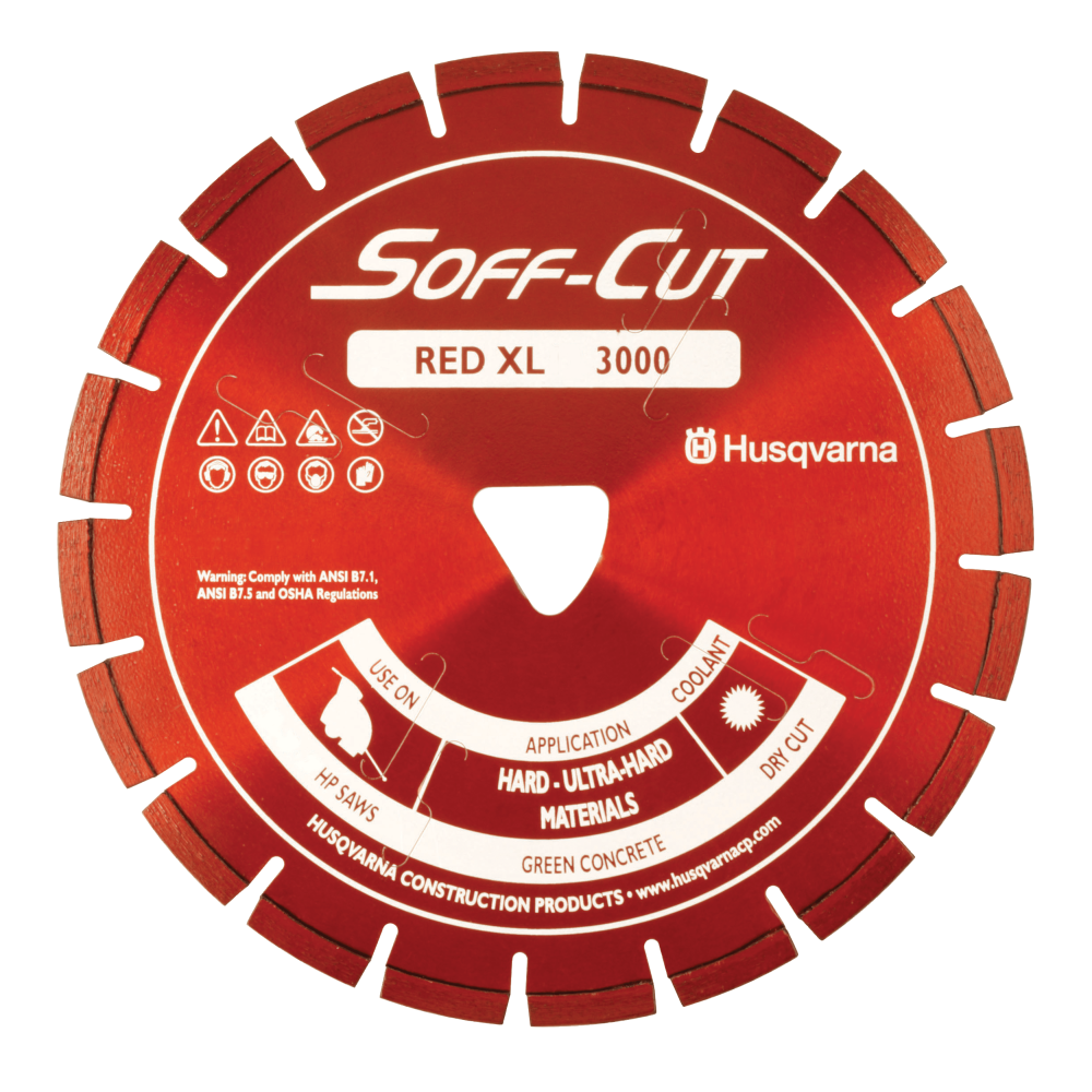 XL10-3000 10x.100 Red Soff Cut Blade ;