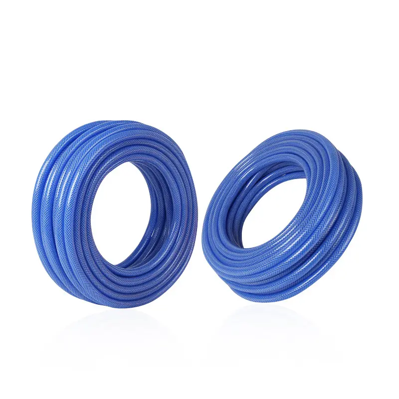 10M 15M 20M 30M 50M FlexibleTransparent Pipe PVC Fiber Braided Reinforced Water Hose Tube