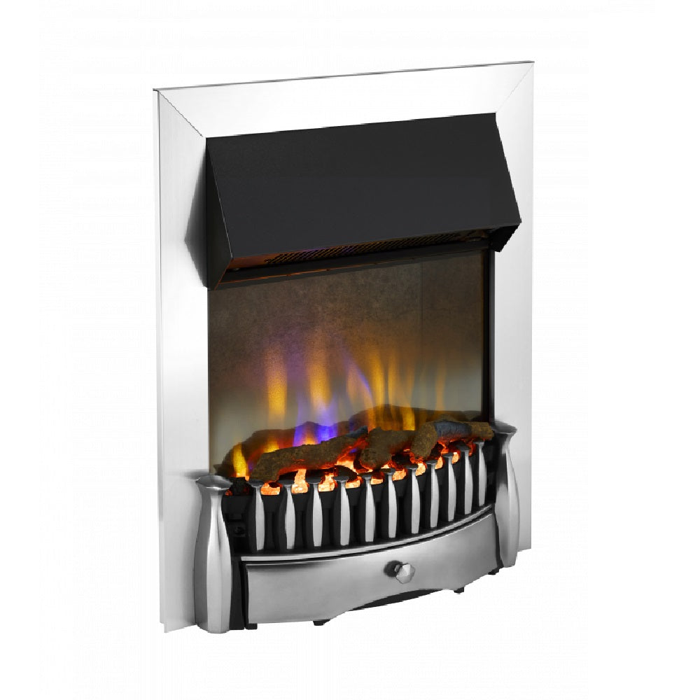 Dimplex BMR20CH Braemar Chrome Optiflame 3D Electric Inset Fire 2kW