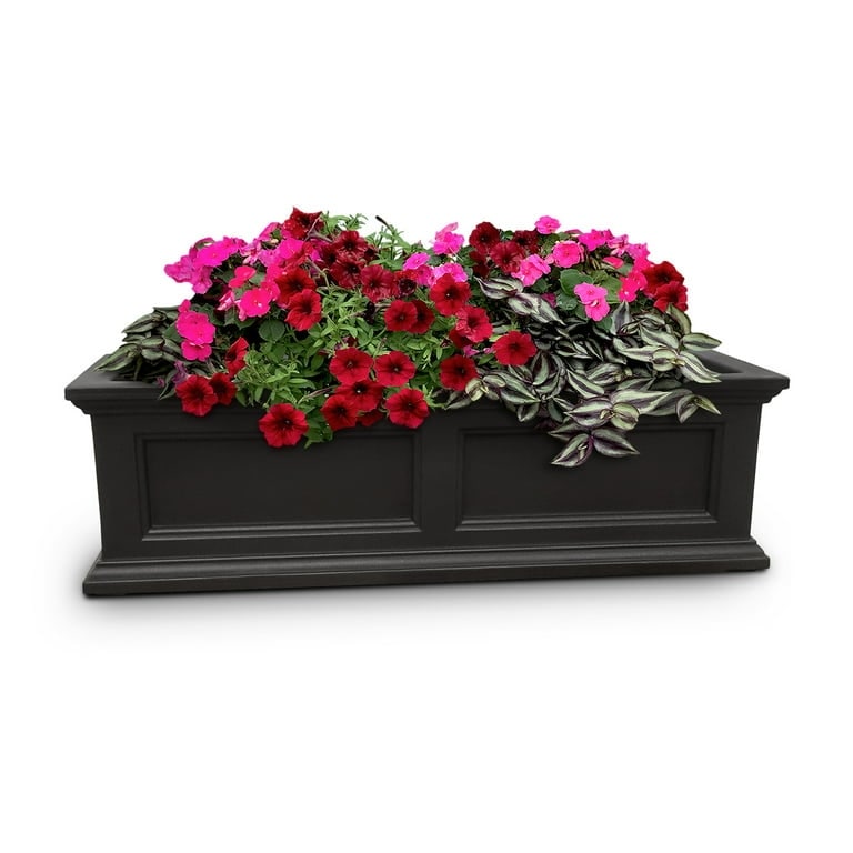 36 Inch Rectangle Polyethylene Window Box