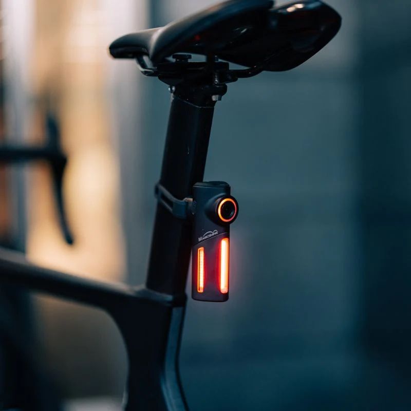 Magicshine Seemee DV Bike Led Light with Camera Recorder Rechargeable 30 Lumens Bicycle Flash Front and Back Rear Tail Lights