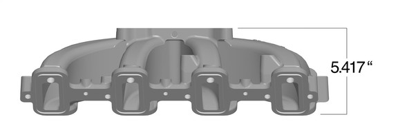 Holley 300 131 LS Single Plane Mid Rise Intake