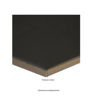 MSI Glassel Nero Hexagon 9 in. x 10 in. Matte Porcelain Stone Look Floor and Wall Tile (6.89 sq. ft.Case) NHDGLNE9X10.5HX