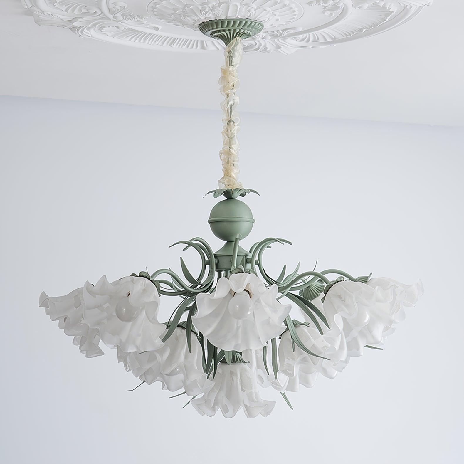 Lily of the Valley Flower Chandelier