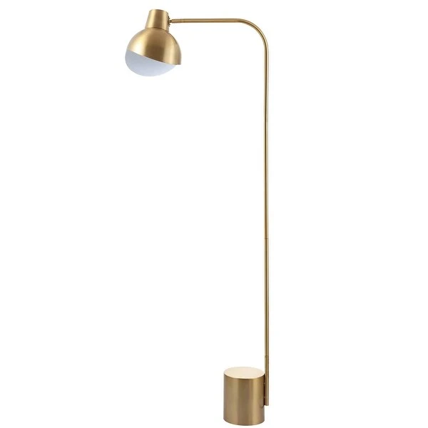 SAFAVIEH Lighting 58-inch Violetta Gold LED Floor Lamp - 20.5